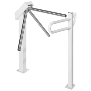 Supermarket Turnstile Powder Coated