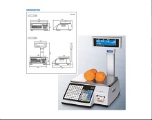 CAS CL5200 Label printing scale