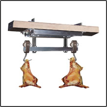 OH-600 overhead Track rail scale