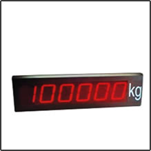 TSCALE TP-05 large RED LED display