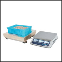 TSCALE AHD series - DUAL weighing/counting
