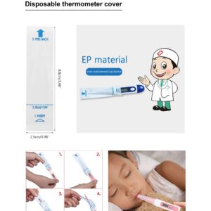 Thermometer Cover - Disposable - 100's