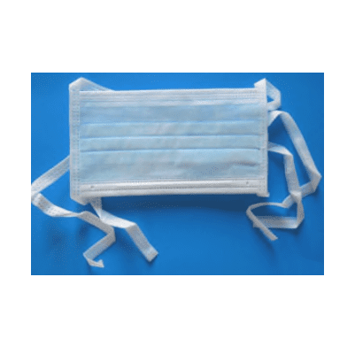 Alternative view of Tie-on Surgical Mask 3Ply (50’s) 25g/m2
