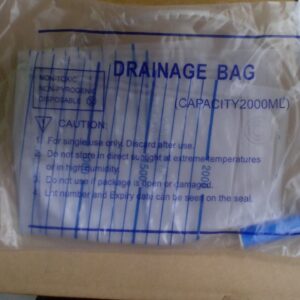 Urine Bag 2000ml & Anti Return Valve