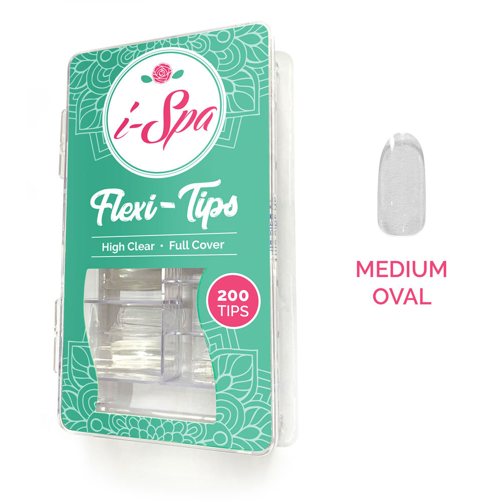 Flexi Tips | Full cover | Medium Oval 200's