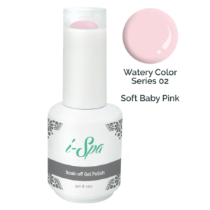 Watery Color series 02 - Soft Baby Pink