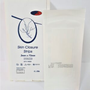 Wound Closure Strips 3mm x 75mm - Pack 50