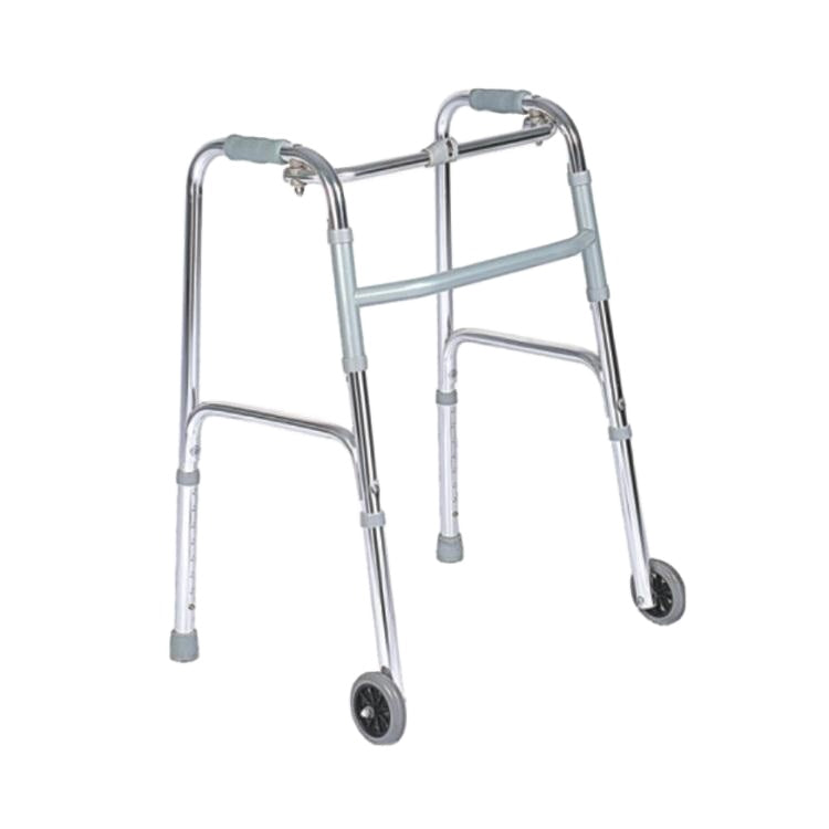 Walking Frame - Rollator Front Wheels Foldable