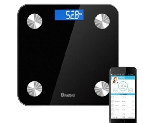 Body Fat Scale 180kg *Measuring :Fat, visceral fat, muscle, bone, basal metabolic rate, body moisture and bmi With Bluetooth connection MAS-PT701