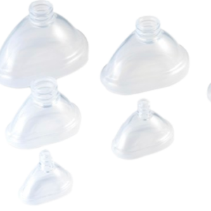 Alternative view of Anaesthetic Mask Silicone Reusable Size 3 - RT13-08-014