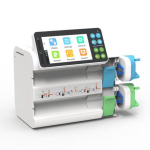Syringe Pump Double  4.3inch MAS-S5D