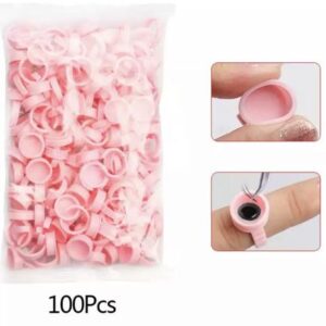 Alternative view of Pink Pigment | Glue rings 100s